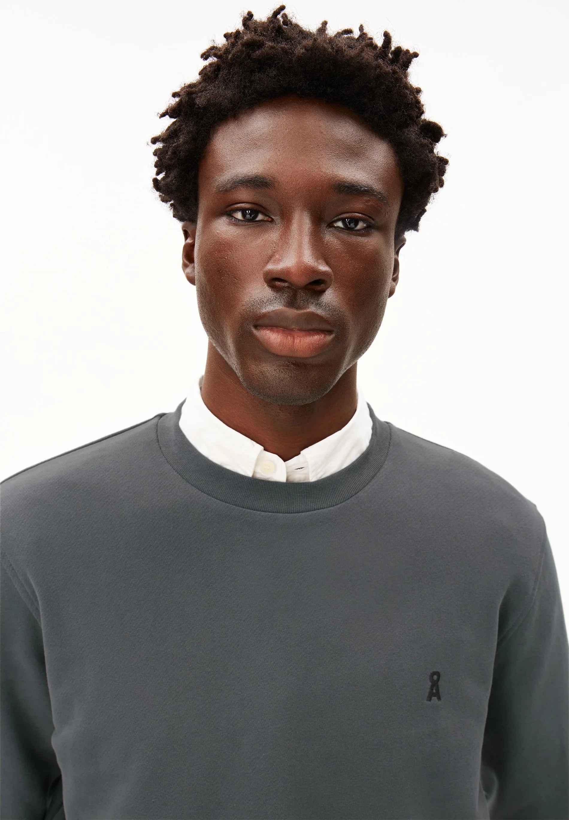baaro fleece sweatshirt space steel