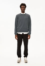 baaro fleece sweatshirt space steel