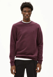 pullover baaro fleece dark cranberry