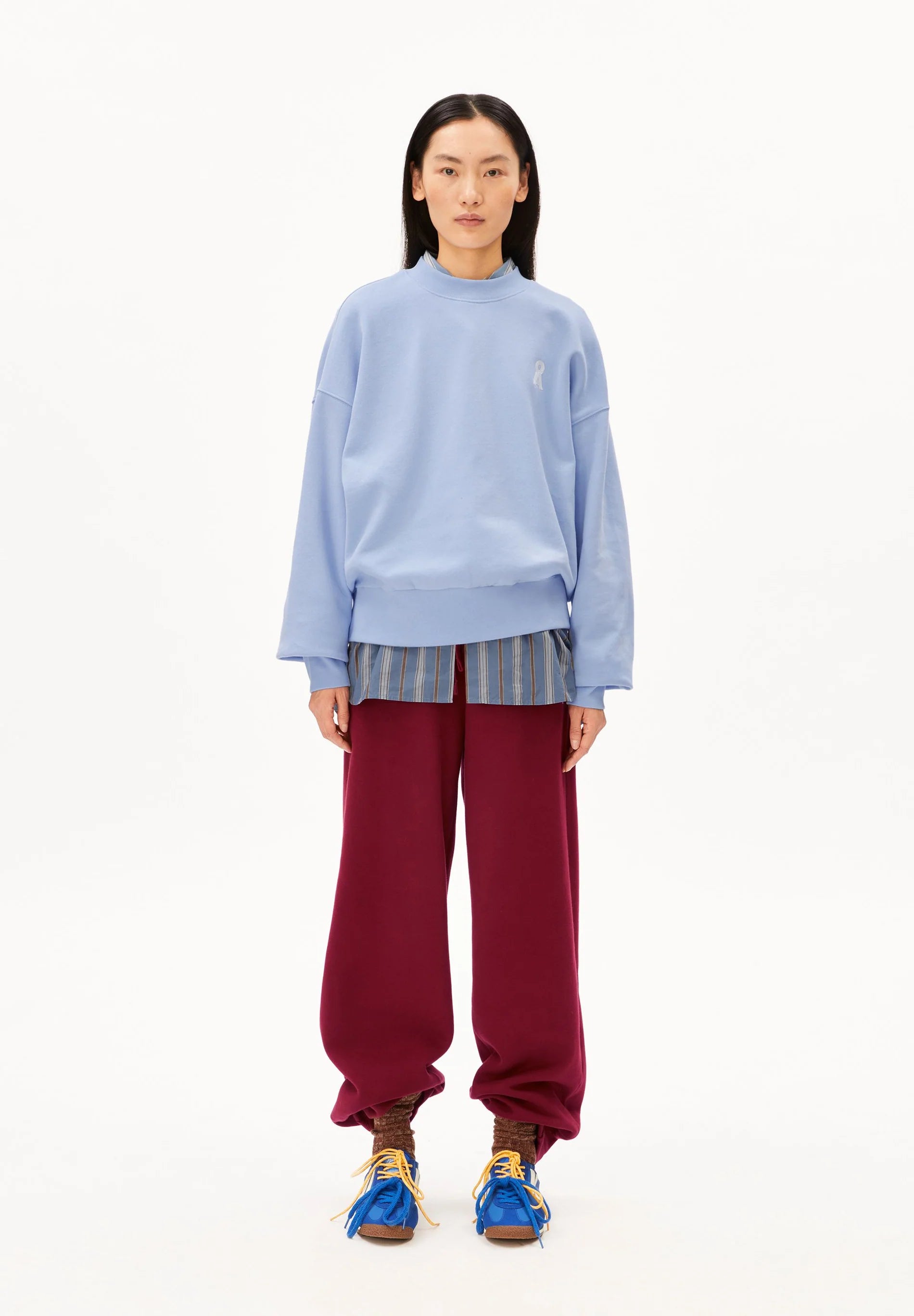 iconic Å alizaa sweat soft blue