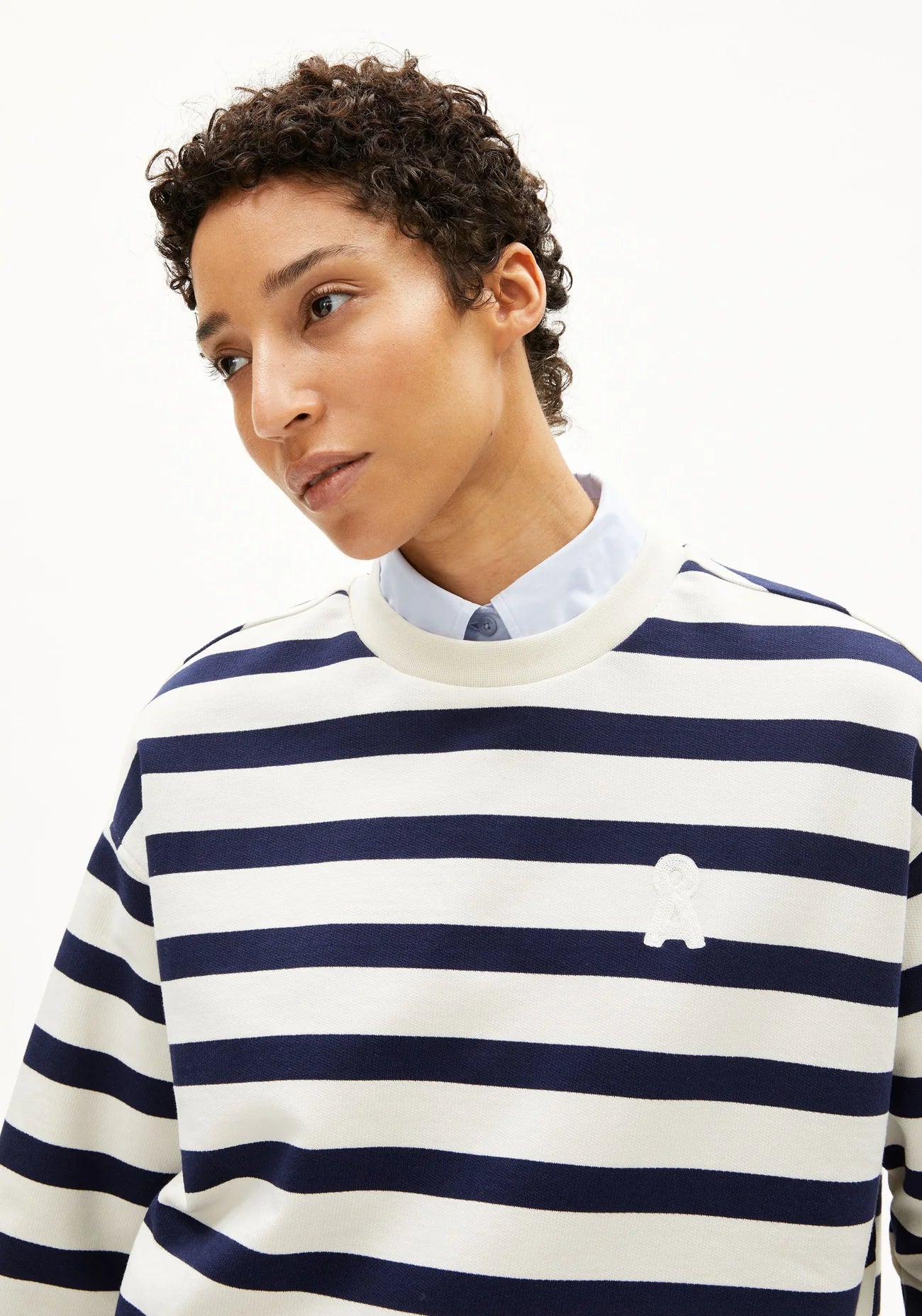 pullover iconic Å frankaa bold undyed-tinted navy