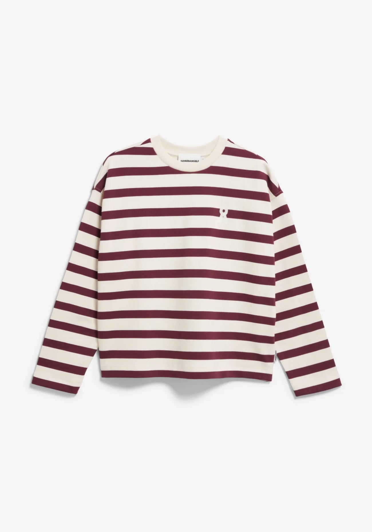 pullover iconic Å frankaa bold undyed-dark cranberry