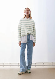 pullover iconic Å frankaa bold undyed-foam