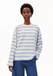 iconic Å frankaa bold sweat undyed-soft blue