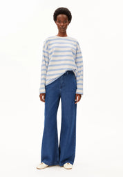 iconic Å frankaa bold sweat undyed-soft blue