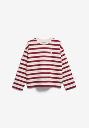iconic Å frankaa bold sweat undyed-velvet red