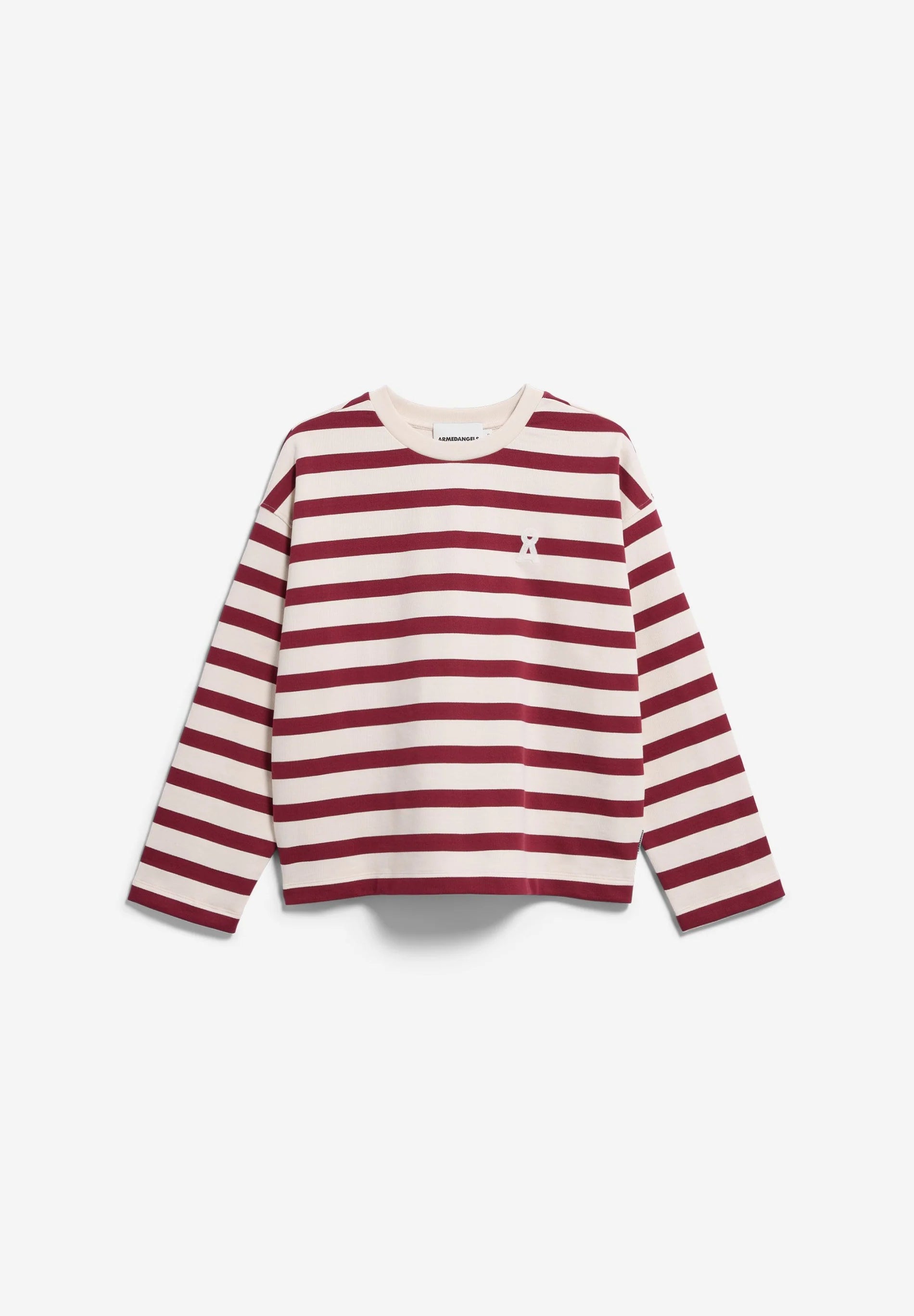 iconic Å frankaa bold sweat undyed-velvet red