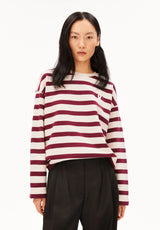 iconic Å frankaa bold sweat undyed-velvet red