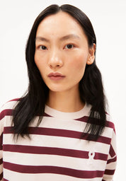 iconic Å frankaa bold sweat undyed-velvet red