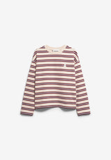 iconic Å frankaa bold sweat undyed-velvet red-soft blue