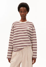 iconic Å frankaa bold sweat undyed-velvet red-soft blue