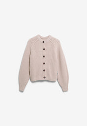 rib knit cardigan honey melange