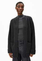 cardigan wardaa steel melange