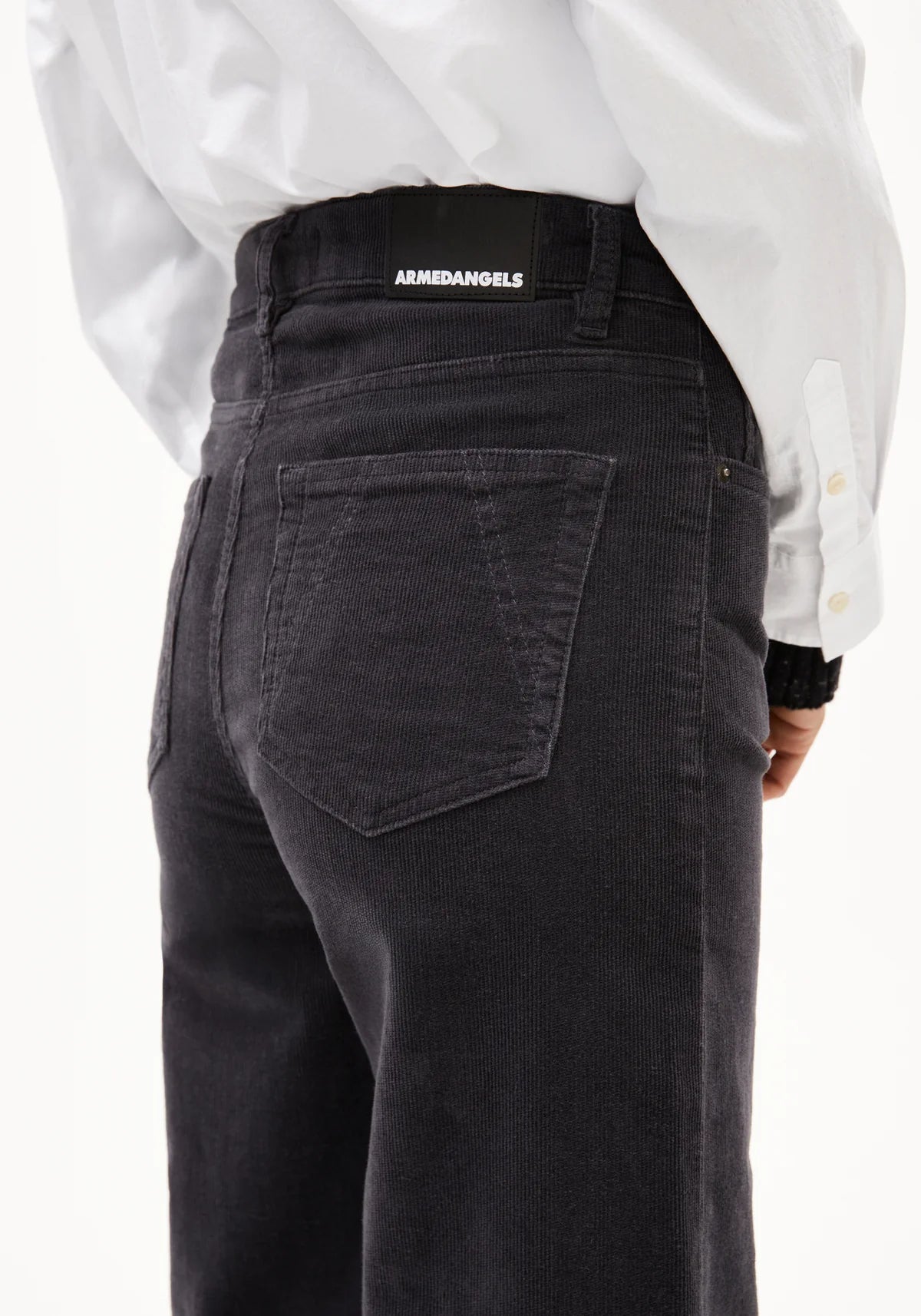 hose murliaa corduroy dark steel