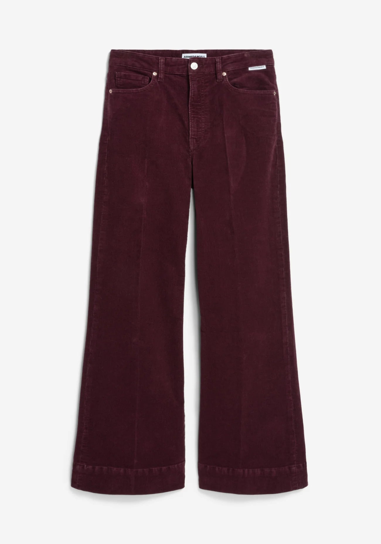 hose murliaa corduroy dark cranberry