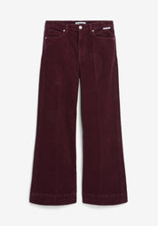 hose murliaa corduroy dark cranberry