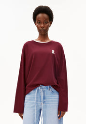 iconic Å fietaa longsleeve velvet red