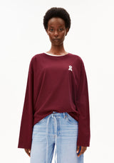 iconic Å fietaa longsleeve velvet red