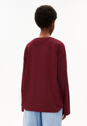iconic Å fietaa longsleeve velvet red