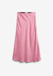 lenovaa satin slip-skirt washed berry