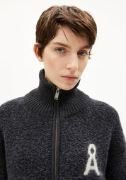 iconic Å gwenaa bouclé steel melange -oatmilk