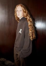 iconic Å bouclé knit sweater claystone