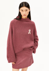 iconic Å bouclé knit sweater velvet ember