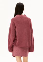 iconic Å bouclé knit sweater velvet ember