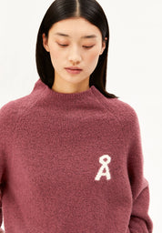 iconic Å bouclé knit sweater velvet ember