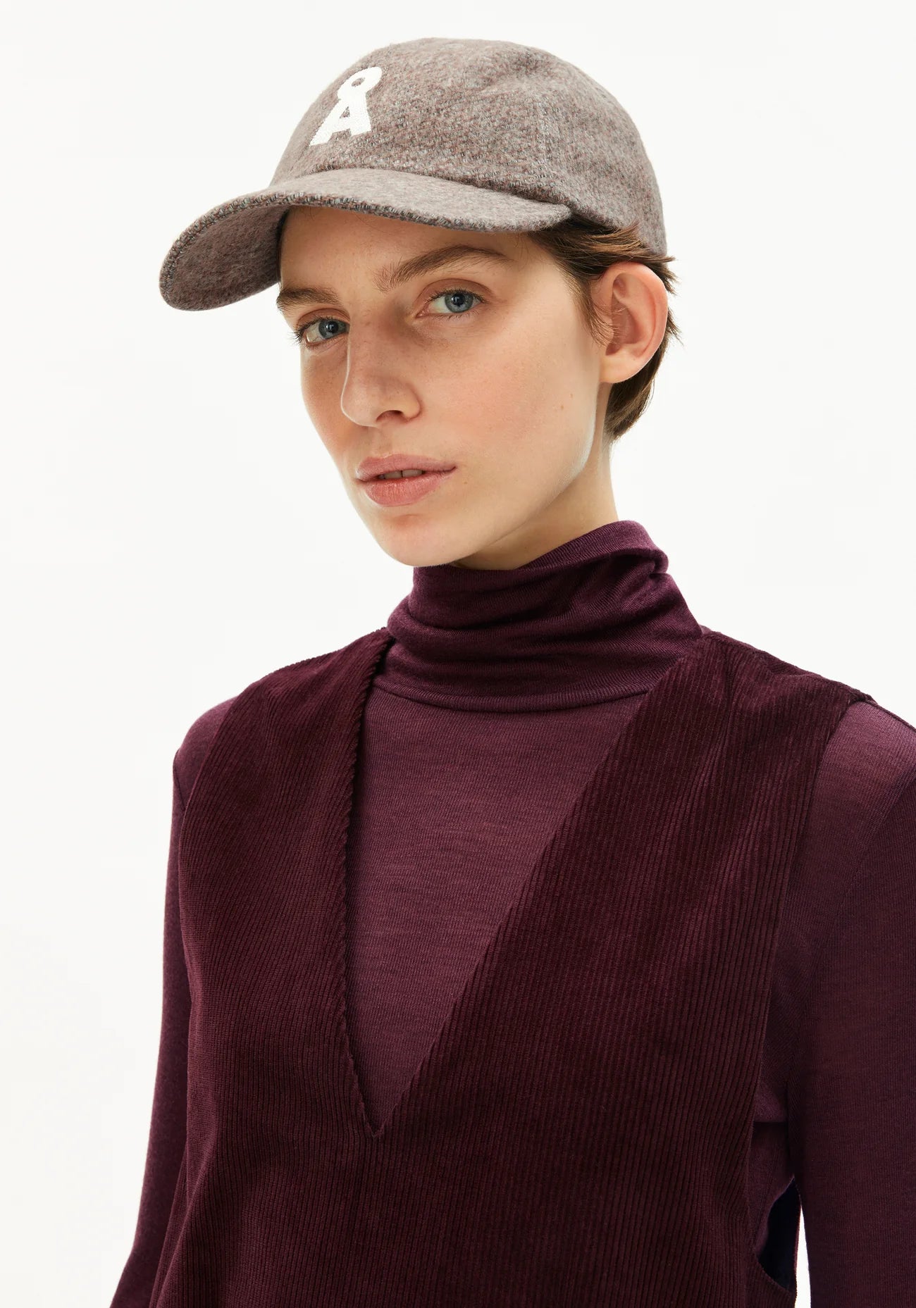 kappe yenaas tweed pure - waltnut cream