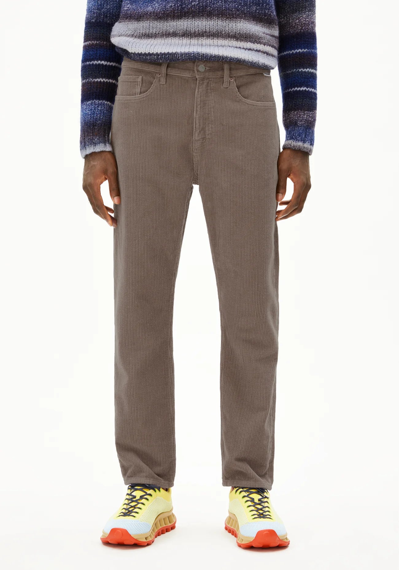 hose maakx corduroy walnut cream