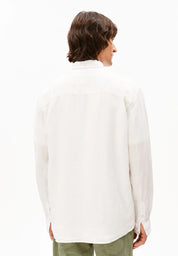 linen longsleeve shirt white