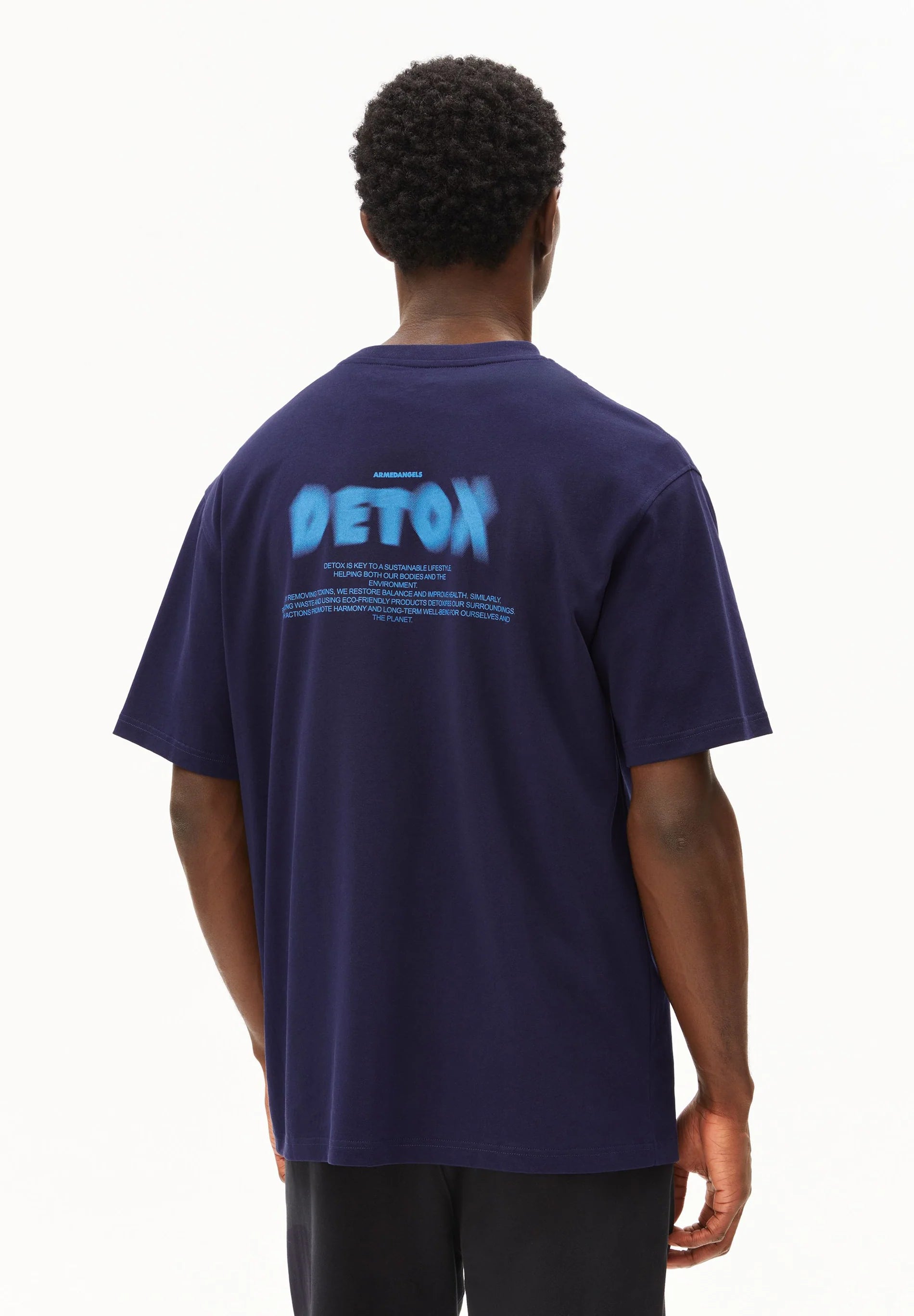 maarkos detox t-shirt tinted navy