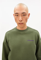 emaal outgrown sweatshirt fatigue green