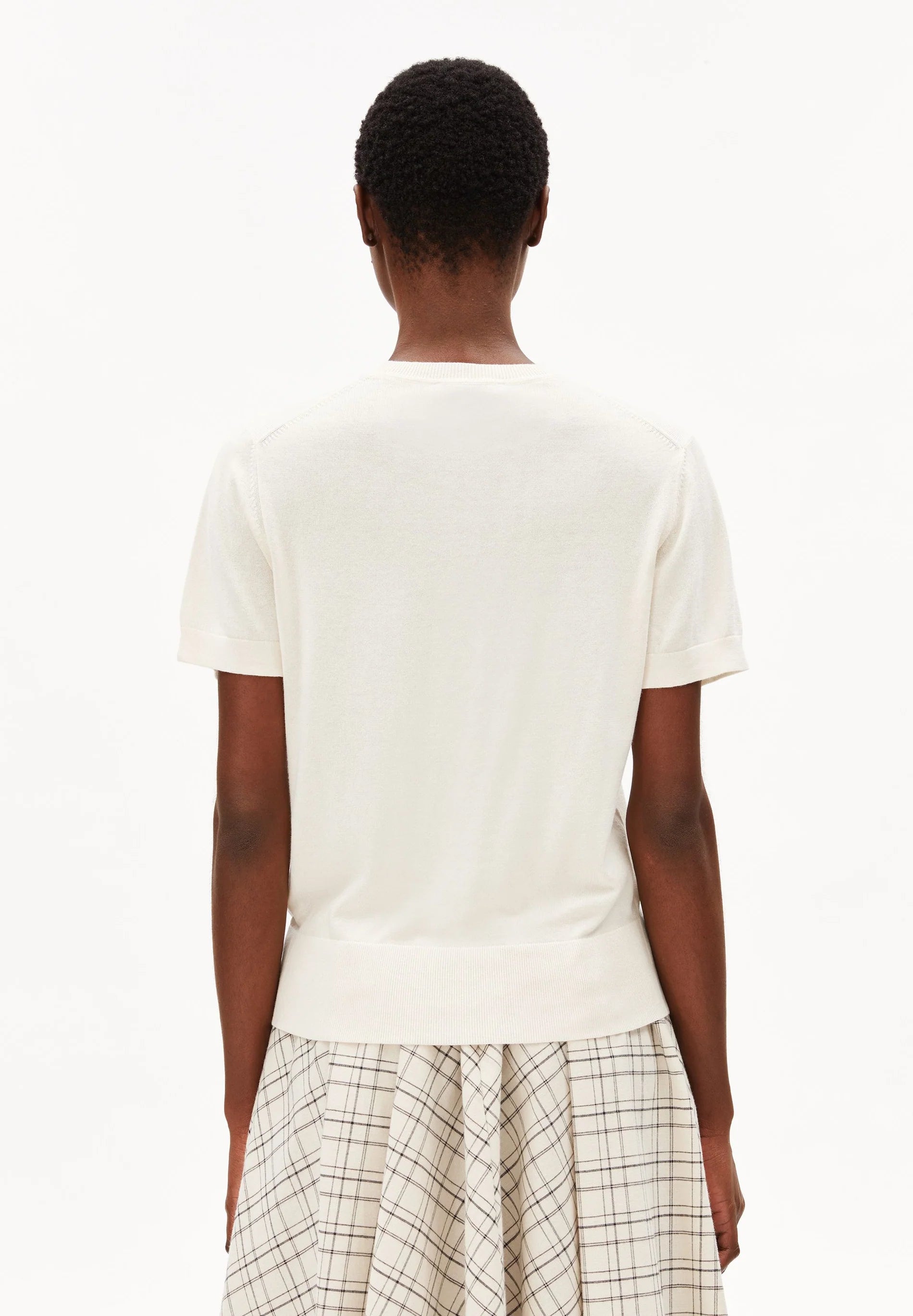 fine s sl knit sweater oatmilk