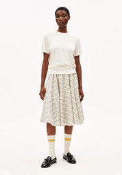 fine s sl knit sweater oatmilk