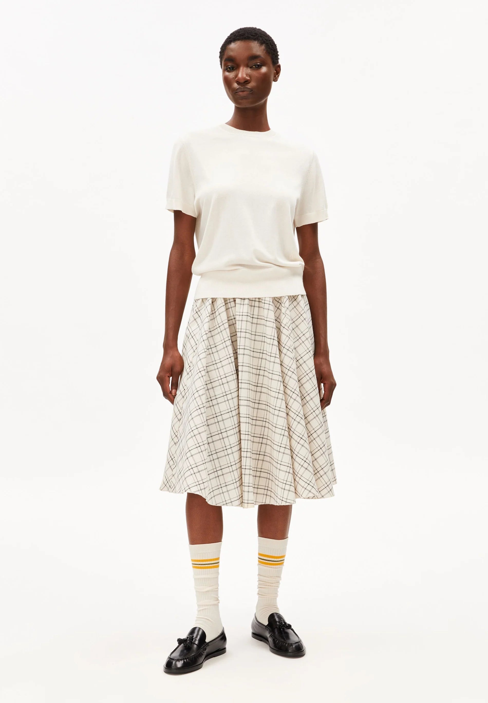 fine s sl knit sweater oatmilk