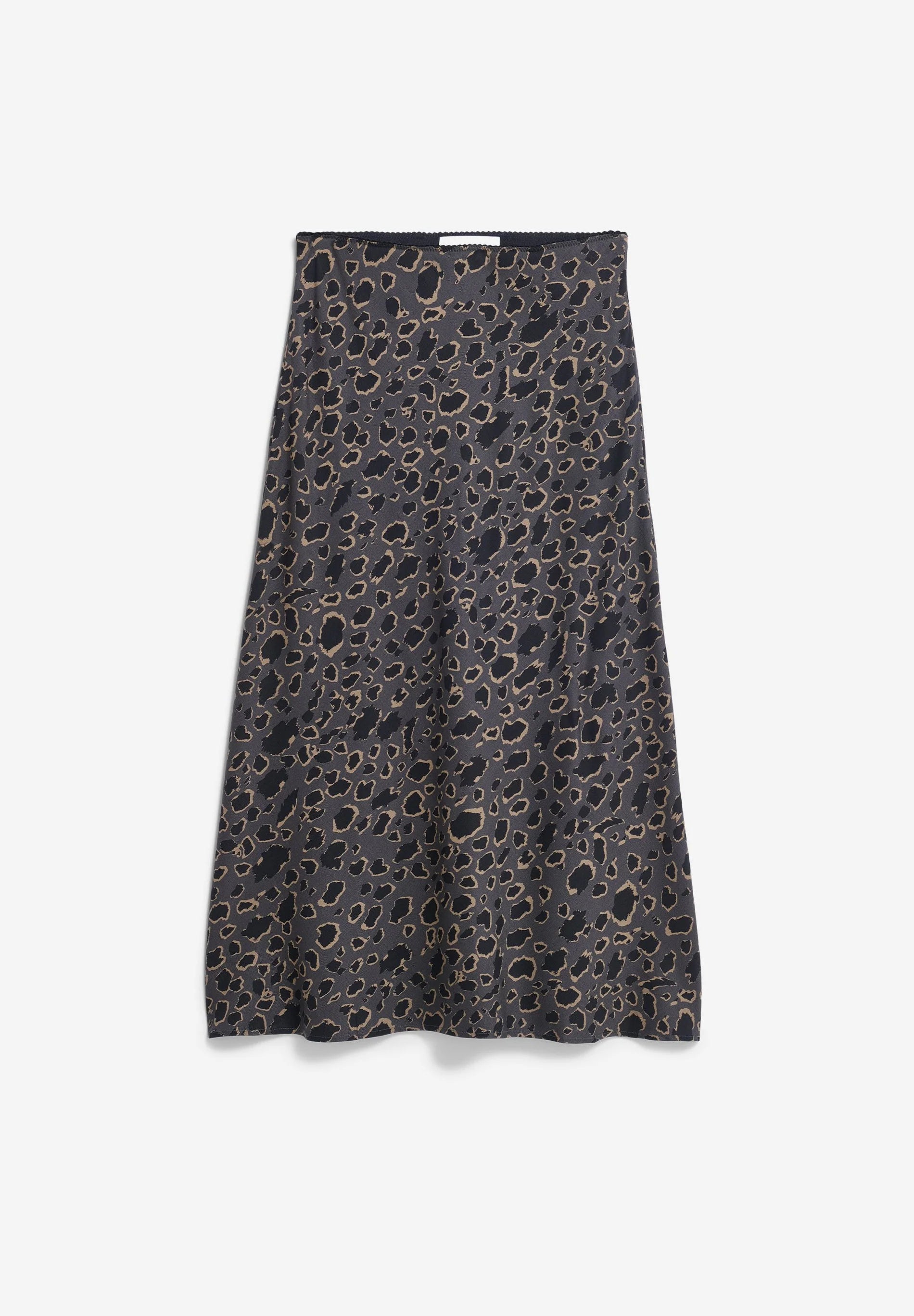 leo lenovaa slip-skirt dark steel-black