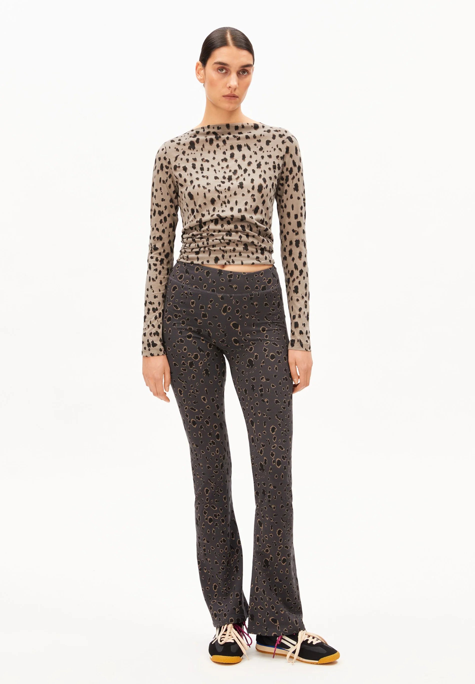 leo rehmaa leggings dark steel