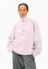 gmt dye sweat troyer pink mist