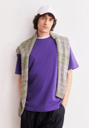 maarkos heavy weight t-shirt pungent purple