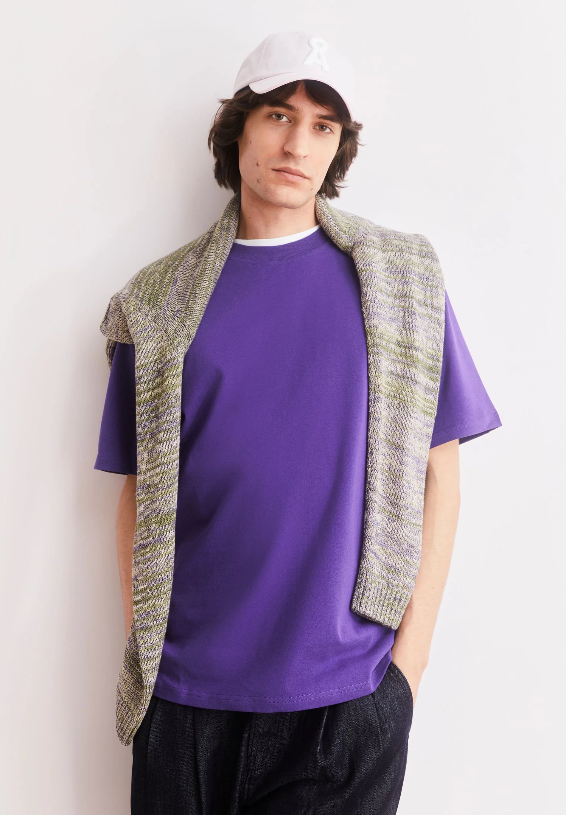 maarkos heavy weight t-shirt pungent purple