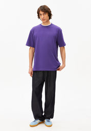 maarkos heavy weight t-shirt pungent purple