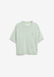 s sl linen blend knit sweater foam