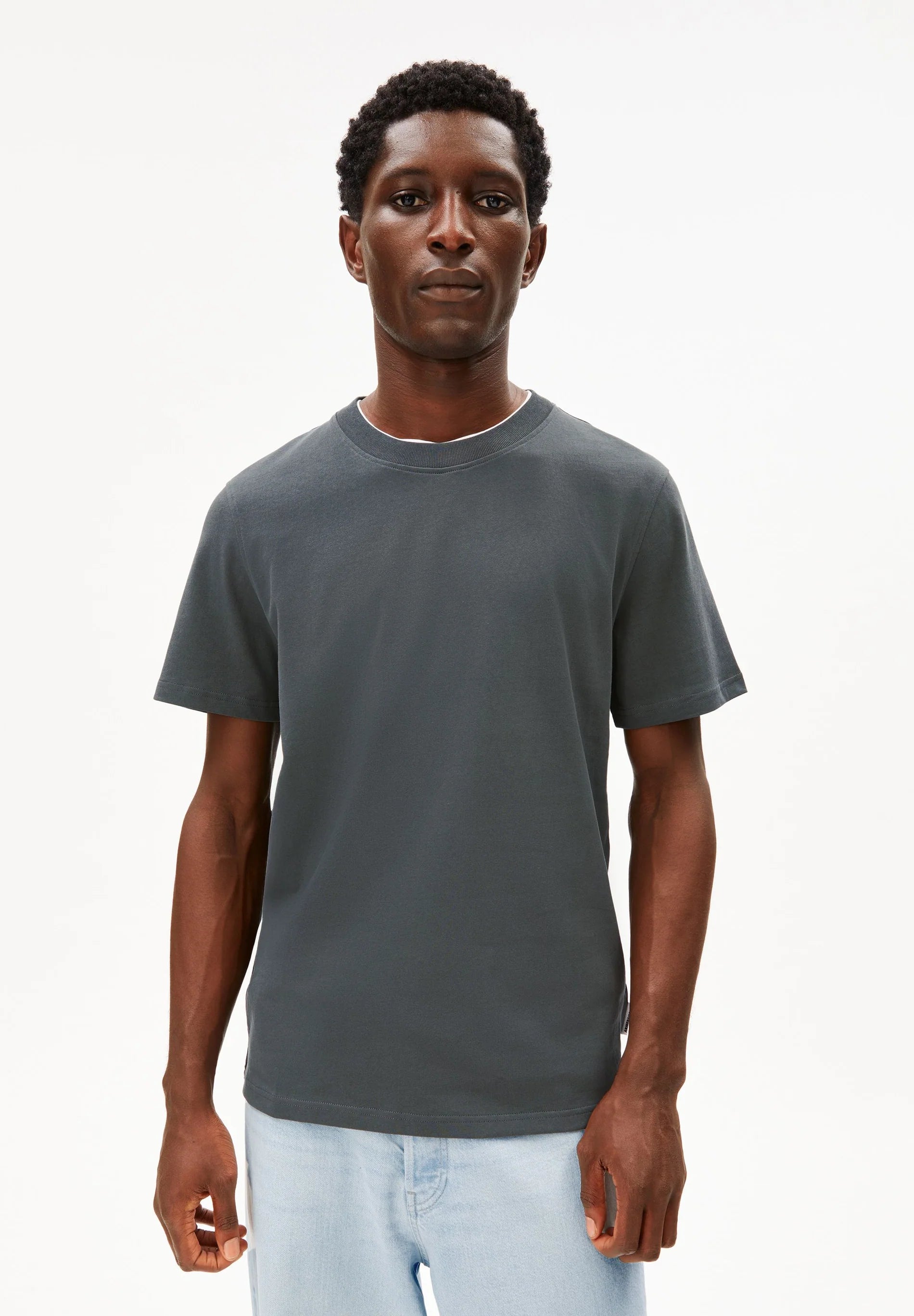 maarkos mid weight t-shirt space steel