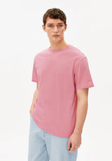 t-shirt maarkos mid weight washed berry