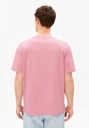 t-shirt maarkos mid weight washed berry