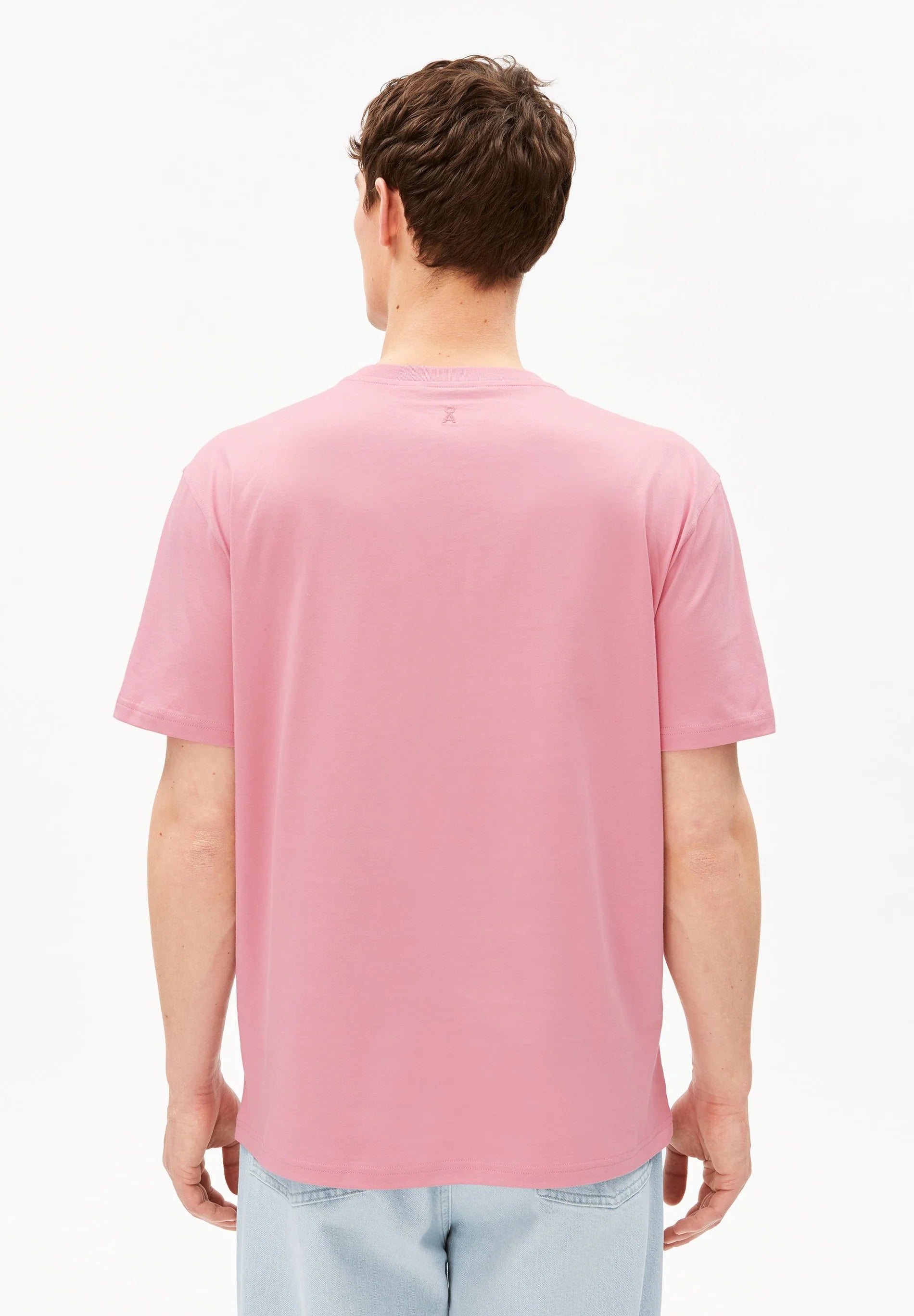 t-shirt maarkos mid weight washed berry