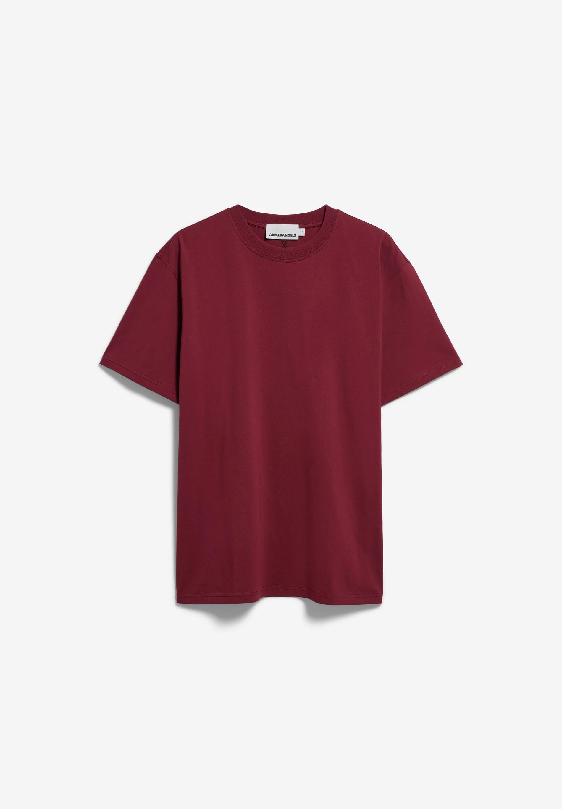 maarkos heavy weight t-shirt velvet red