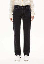 jeans carenaa mid straight ebony